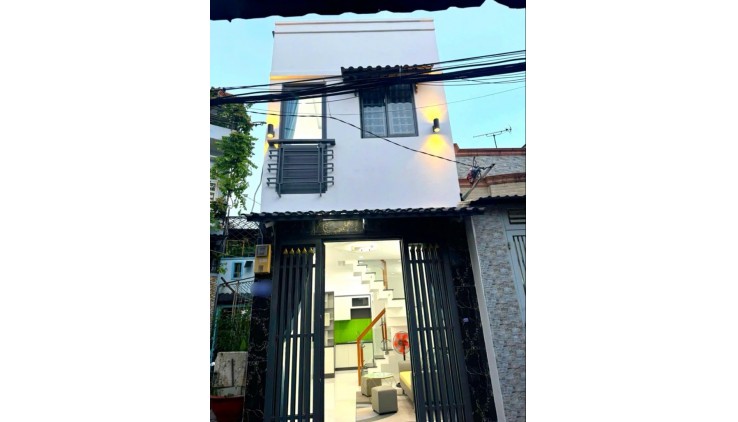 NHÀ 2 TẦNG NGAY GÒ XOÀI - LÔ TƯ, HẺM THÔNG, 21M2, SỔ VUÔNG GIÁ CHỈ 2.X TỶ